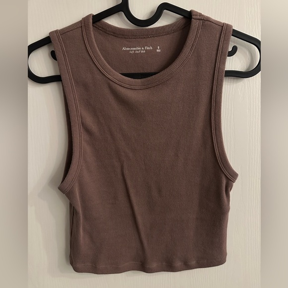 Abercrombie & Fitch Tops - Abercrombie & Fitch Ribbed Tank Top in Mauve Brown